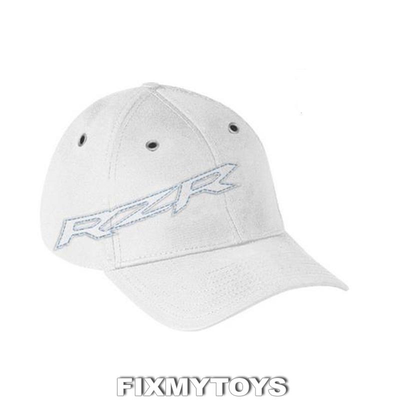 Oem polaris womens rzr fremont white baseball cap one size fits most