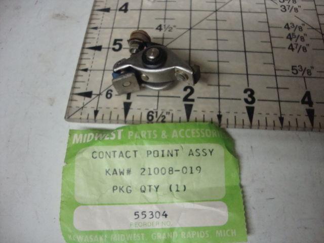 Kawasaki f8 f11 f81m bison tune up points 21008-019 point nos vintage