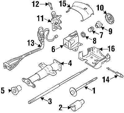 Gmc 26049532 genuine oem factory original ignition lock cylinder