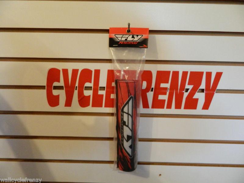 FLY RACING RED 10 '' HANDLE BAR CROSSBAR PAD YAMAHA BANSHEE BLASTER YFZ 450 450R, US $9.95, image 2