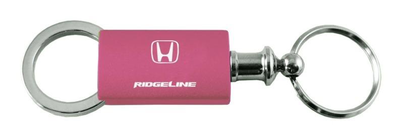 Honda ridgeline pink valet metal key chain ring tag key fob logo lanyard