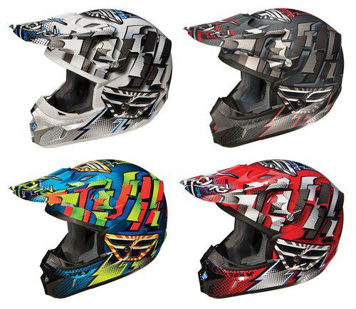 Fly racing kinetic dash helmet