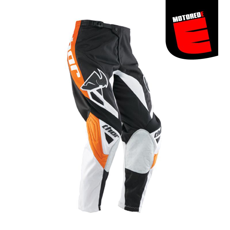 Thor 2013 phase streak mx atv pants orange black white size us 30