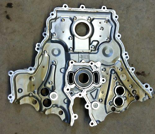 GM LY7 3.6 V6 2008 - 2009 Pontiac G8 Front Timing Chain Cover Aluminum, US $49.99, image 3