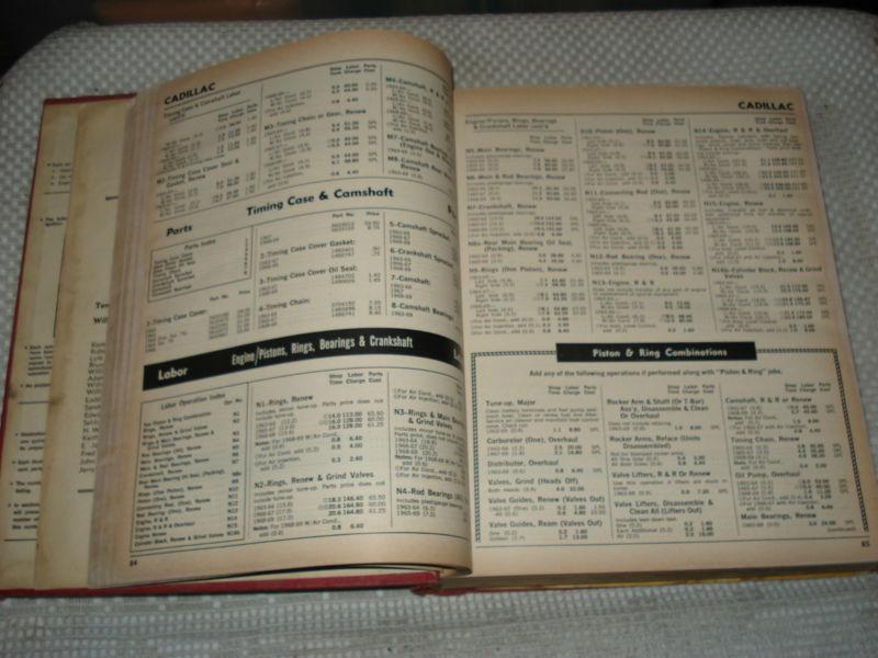 1963-1969 MOTORS PARTS BOOK MANUAL CHEVY CADILLAC BUICK FORD DODGE WILLYS NASH, US $24.99, image 4