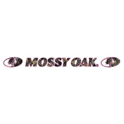 Front windshield decal - mossy oak infinity pink camo camouflage