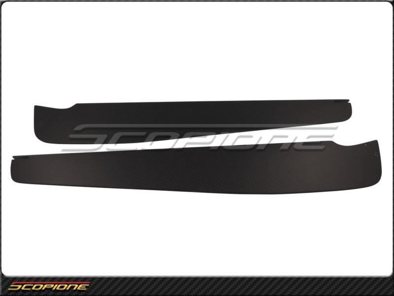 Scopione Nissan 09-14 GT-R GTR R35 Black Matte Carbon Fiber Diffuser Blade Fins, US $529.87, image 4