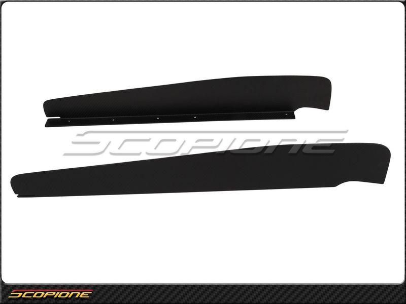 Scopione Nissan 09-14 GT-R GTR R35 Black Matte Carbon Fiber Diffuser Blade Fins, US $529.87, image 5