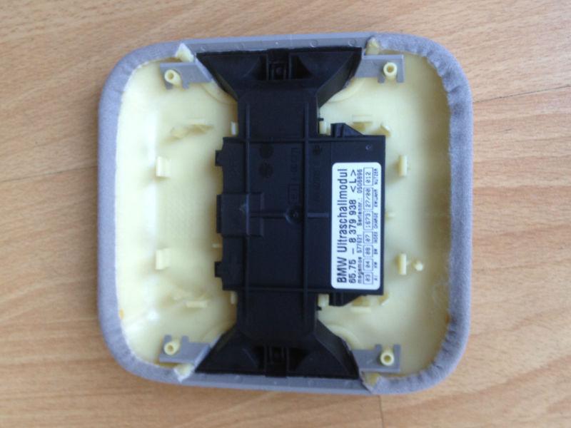 Oem bmw e39 e38 e46 anti theft alarm ultra sonic module gray 65758379938