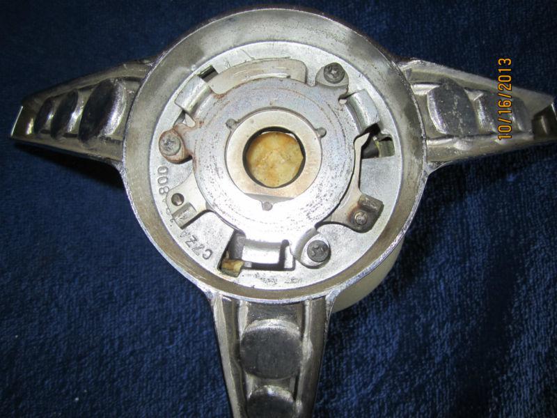 1967 Ford MUSTANG Steering Wheel Center with Horn Button , US $15.00, image 6
