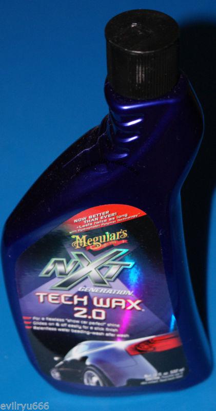 Meguiar's nxt generation tech wax 2.0 18oz "now better than ever"