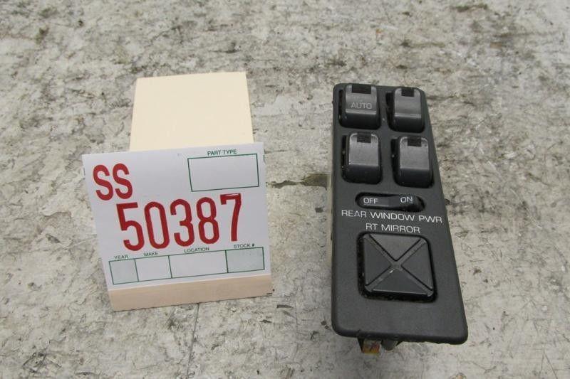 1994 saturn sl2 sedan center console power window control switch oem 12201