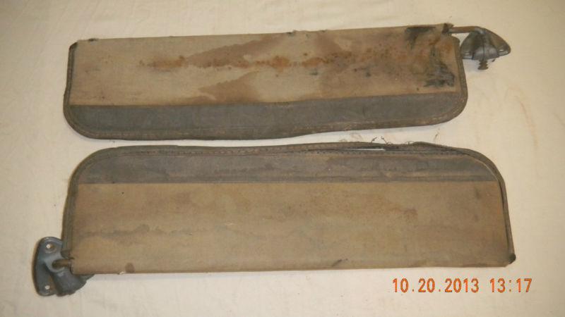 1949, 1950, 1951 mercury sun visors