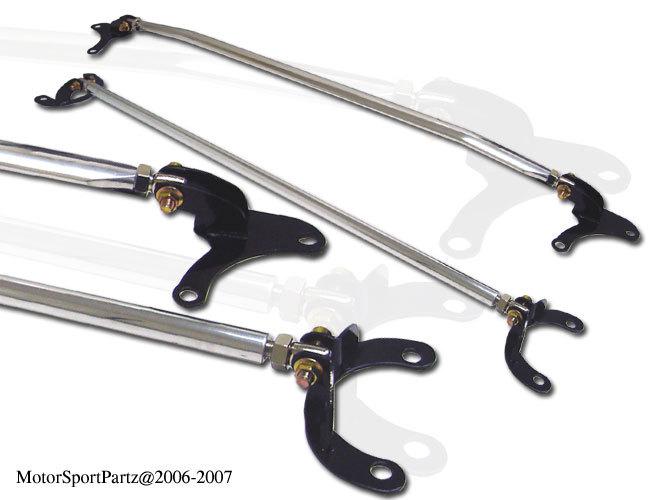 Sell Front Polish Strut Bar Honda Prelude SI Vtec 19921996 in Walnut