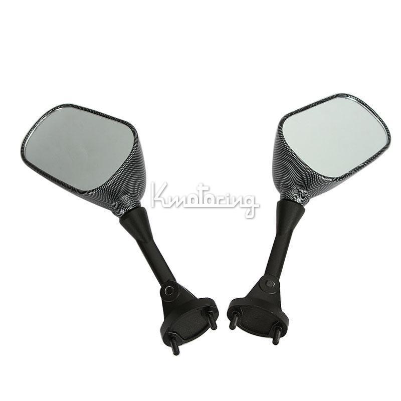 Purchase Pair Carbon Fiber Look Motorcycle Side View Mirror For