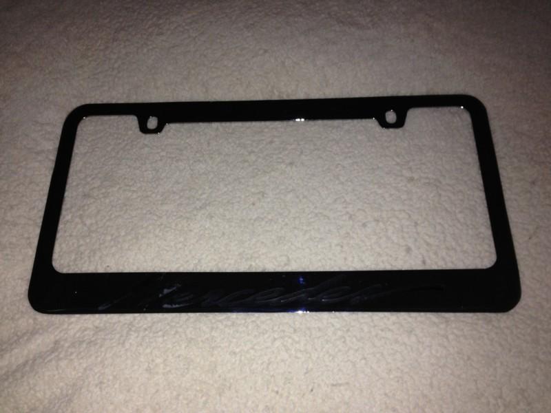 Mercedes benz license plate frame