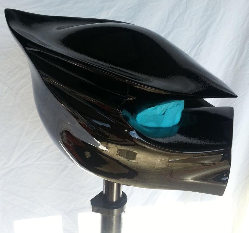 predator motorcycle helmet/blue grey look airbrushing, US $690.00, image 3