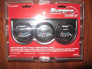 New sunpro 2" custom fit triple gauge kit # cp7992