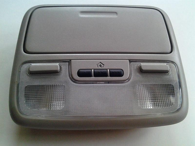 1999-2000-2001-2002-2003 honda odyssey overhead console w/homelink  color gray