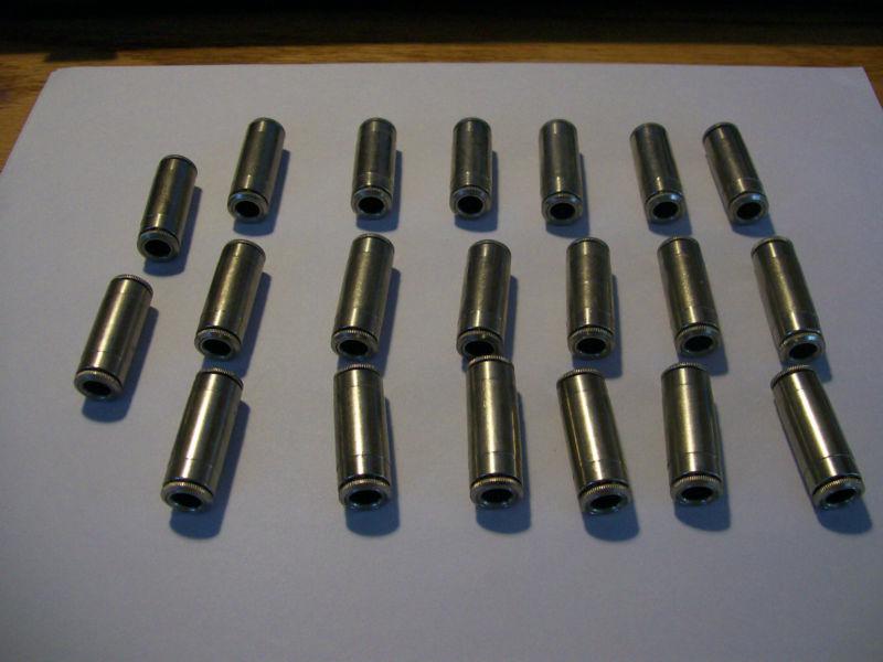 20  - 1/4" push to connect   chrome union's