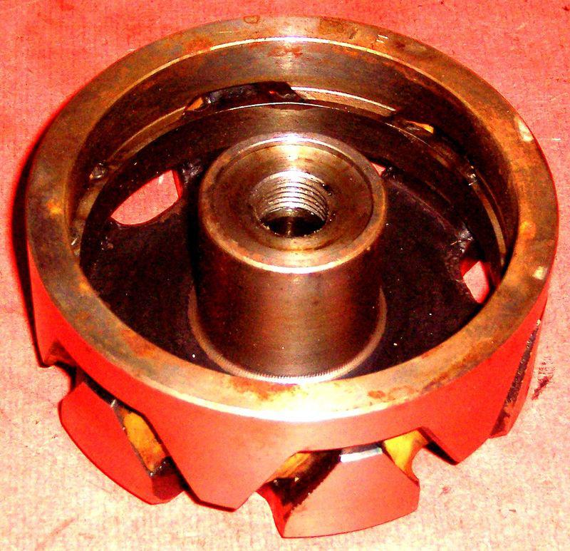 1971 honda cb500 four stator rotor flywheel excellent condition removed properly