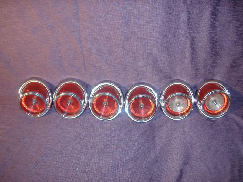 1965 Original Chevy Impala Taillights (6), US $150.00, image 3