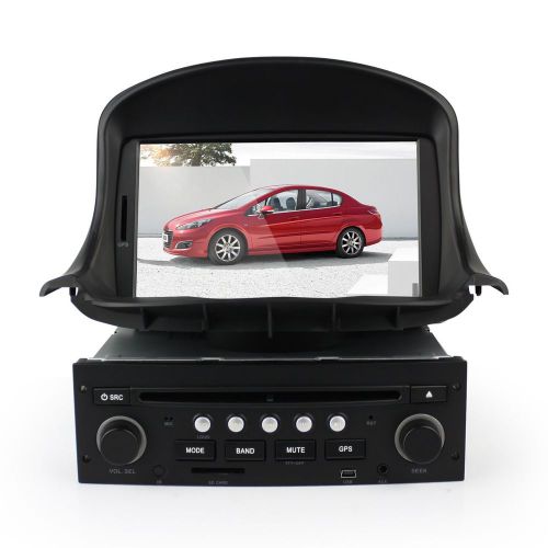 For 98-09 peugeot 206 7&#034; touch screen dvd player radio rds car gps navigation