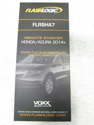 Flash logic remote start for honda/acura 2014+ flrsha7