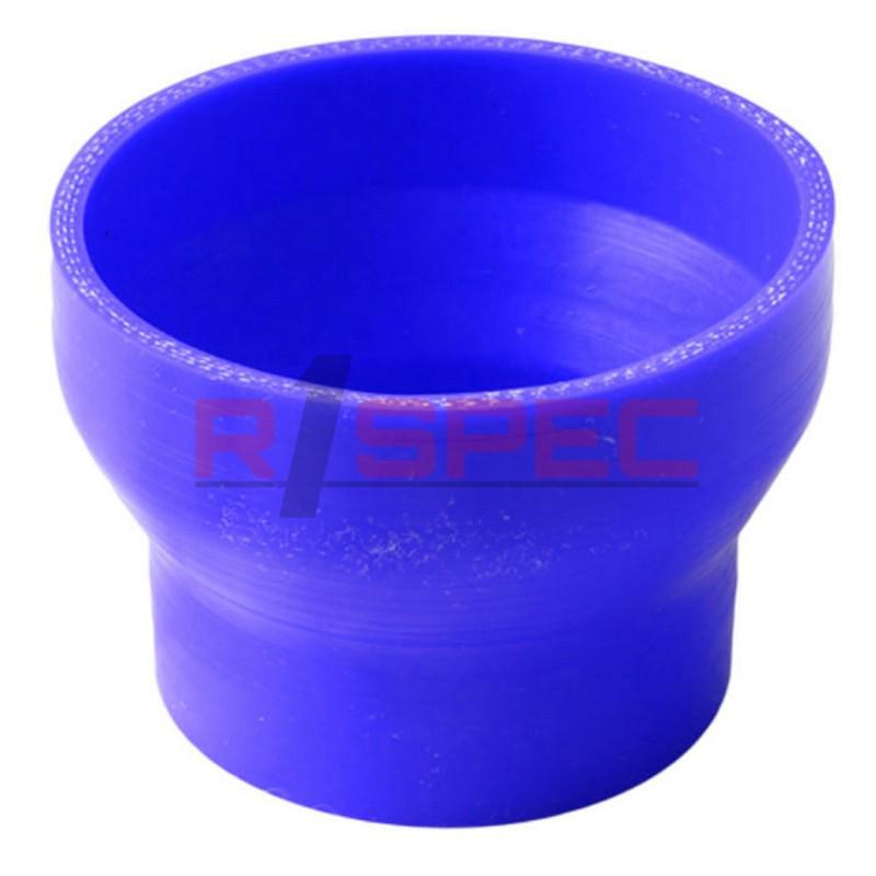 Universal blue 3'' to 4'' 3-ply reducer silicone hose coupler 76mm to 102mm 4.0"