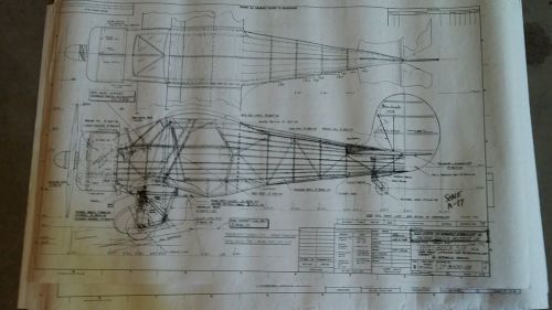 "repli-beech" 5/8 scale beechcraft staggering/a17 plans