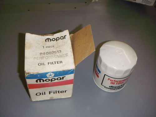Nos mopar direct connection performance oil filter