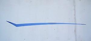 2 rv boat car trailer graphic decals blue