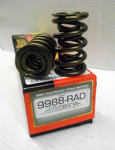 Isky 9988 rad valve springs dual with damper 1.570&#034; od .750&#034; max lift set/16