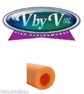 Moroso 80942 offset 3&#034; o.d. roll bar padding 3-ft length each orange