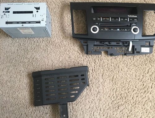 In dash radio (rockford fosgate) mits  lancer 2008