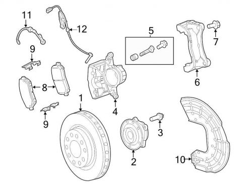 Chrysler oem dodge disc brake caliper 68163784aa image 4