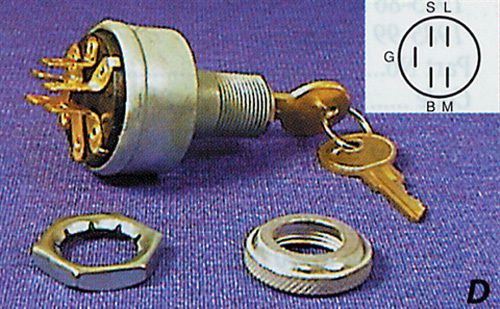 Nachman 1999-2003 polaris 500 xc (all options) snowmobile ignition switch