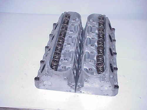 Gm racing ls cnc ported aluminum heads with titanium valves sb chevy wixom l@@k