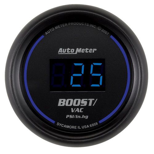 Purchase Auto Meter 6959 Cobalt; Digital Boost/Vacuum Gauge in Multiple