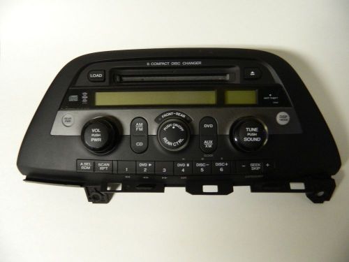 2005-2009 honda odyssey radio 6 cd xm face plate replacement