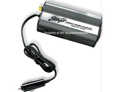 Stinger spi300 power inverter 300 watt 2-outlets car audio ps2 xbox mobile video