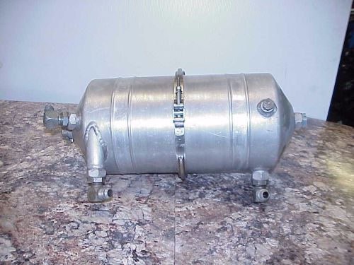 Peterson 4 gallon aluminum dry sump oil tank imca ump nhra mudbog ratrod dt11