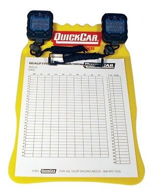 Quickcar racing products 51-0532 clipboard timing system