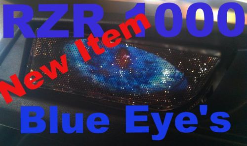 Polaris 2015 rzr 1000 900 blue eye's headlight cover's rukindcover's new