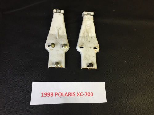 Polaris wedge chassis hood hinges set w/ hardware xcr xlt xc ultra rxl storm xc