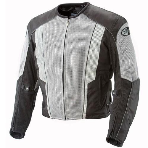 New joe rocket phoenix 5.0 adult mesh jacket, gray/black, xl-tall