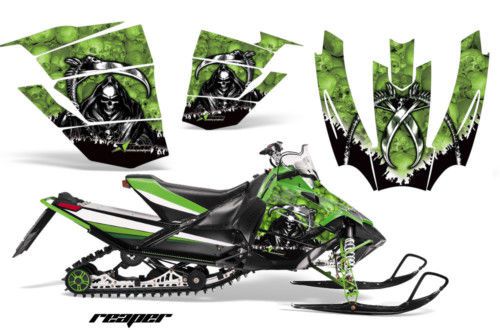 Amr sled wrap arctic cat snopro 600 graphics kit reaper