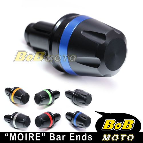 Purchase Blue MOIRE Handle Bar Ends For Suzuki VStrom 650/1000 All Year in Hong Kong, Hong Kong