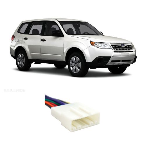 Subaru forester (w/o nav) 2009-2011 factory to aftermarket radio harness adapter