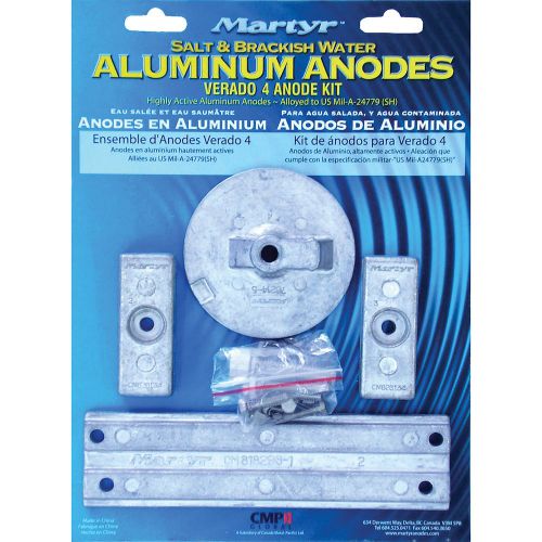 Canada metal martyr aluminum anode kit mercury verado 4 outboard cmverado4kita